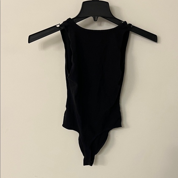 American Eagle Outfitters Classic Black Tank Bodysuit - Picture 4 of 5